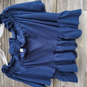 ASOS Blue blouse size 6